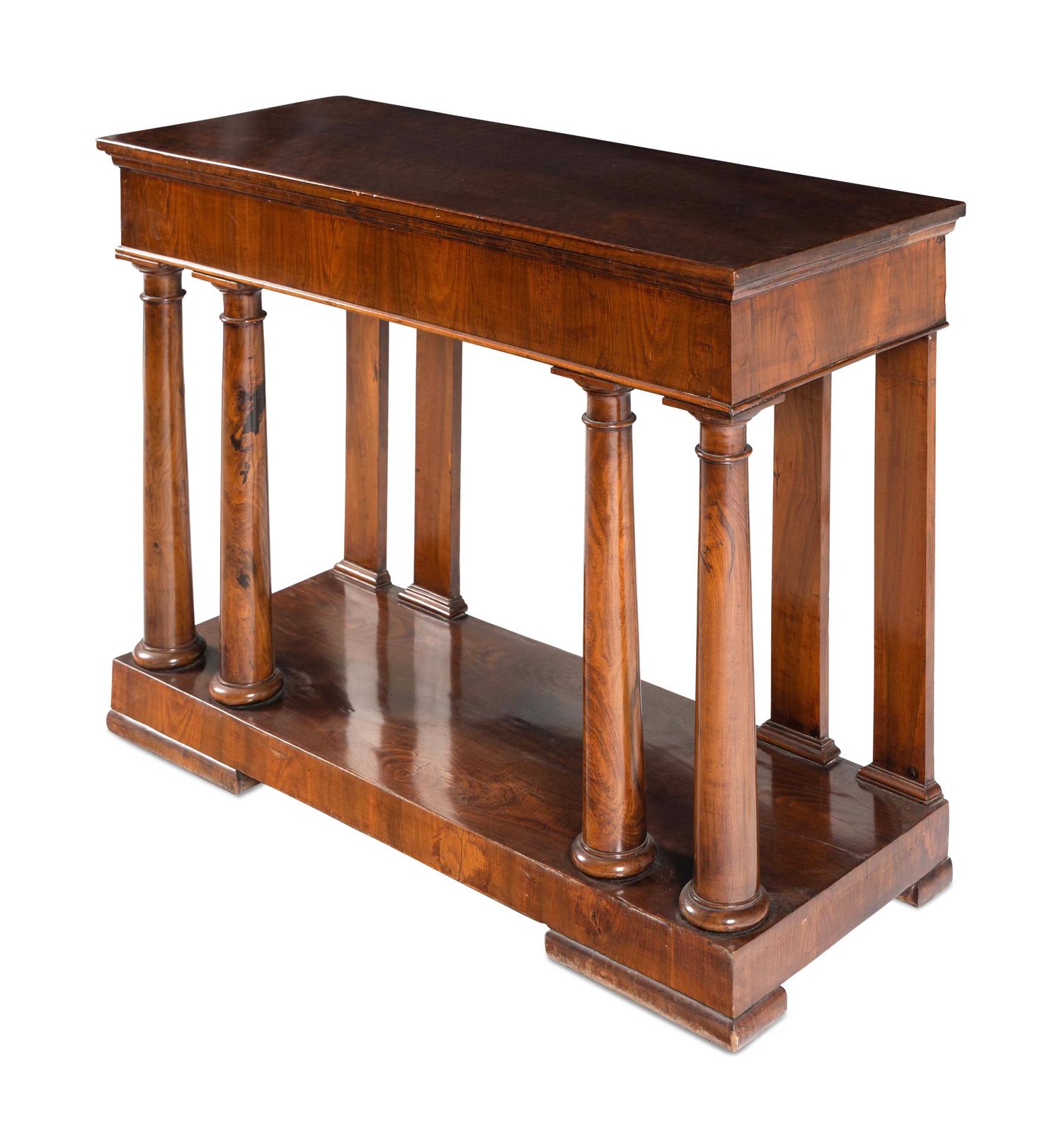 An Empire Style Mahogany Console Table