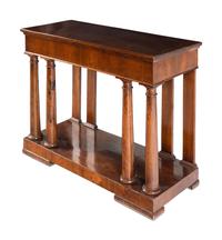 An Empire Style Mahogany Console Table