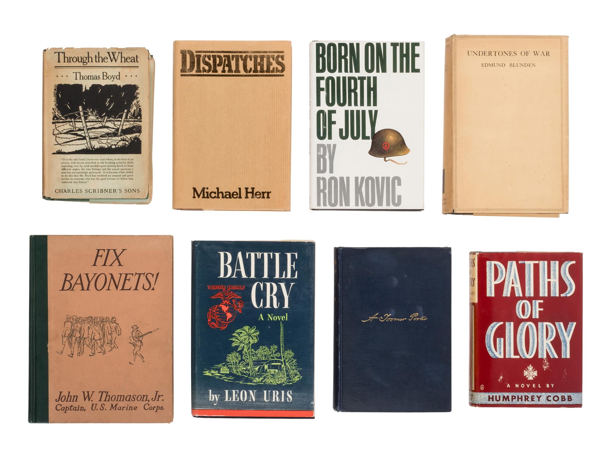 [Literature] [War] Group of 8 First Editions