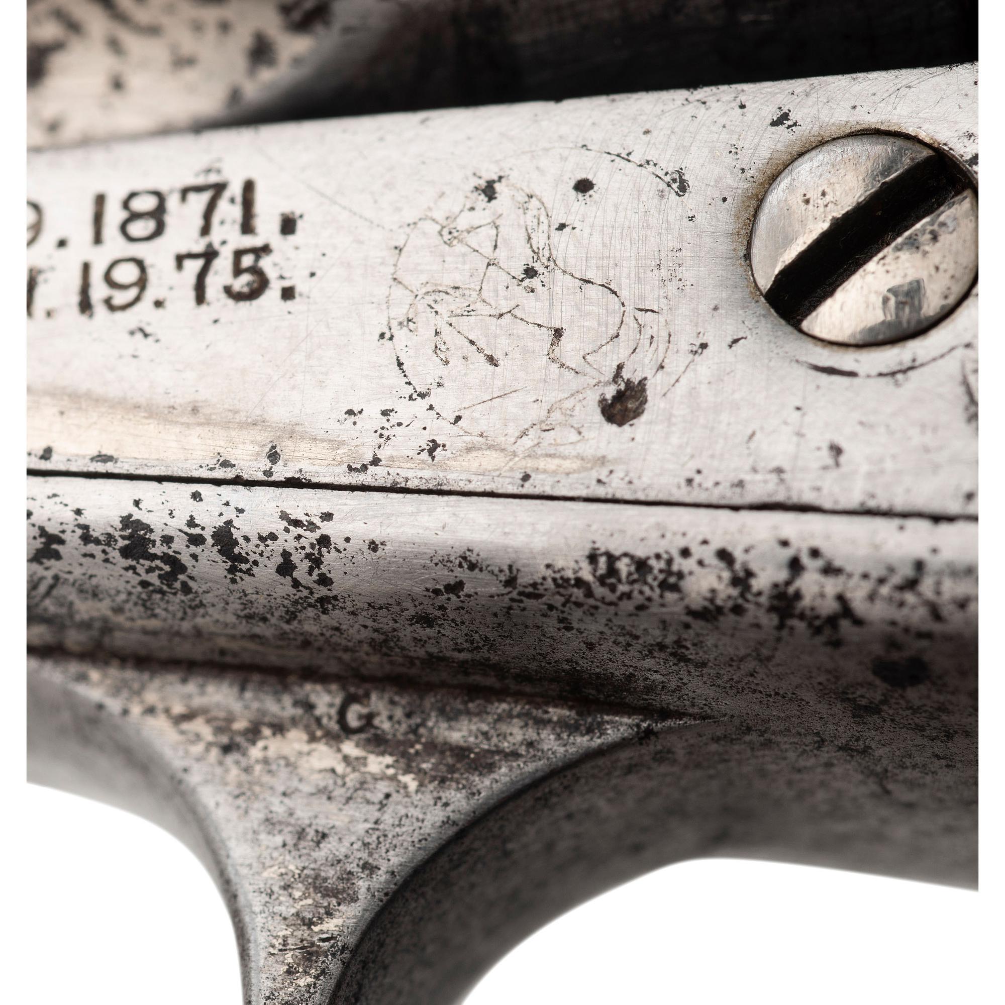 RAC Inspected Colt Single Action Army Revolver US Contract Overrun in .38-40 - Published in Multiple References