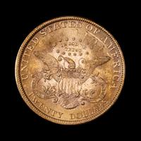 A United States 1897 Liberty Head $20 Gold Coin