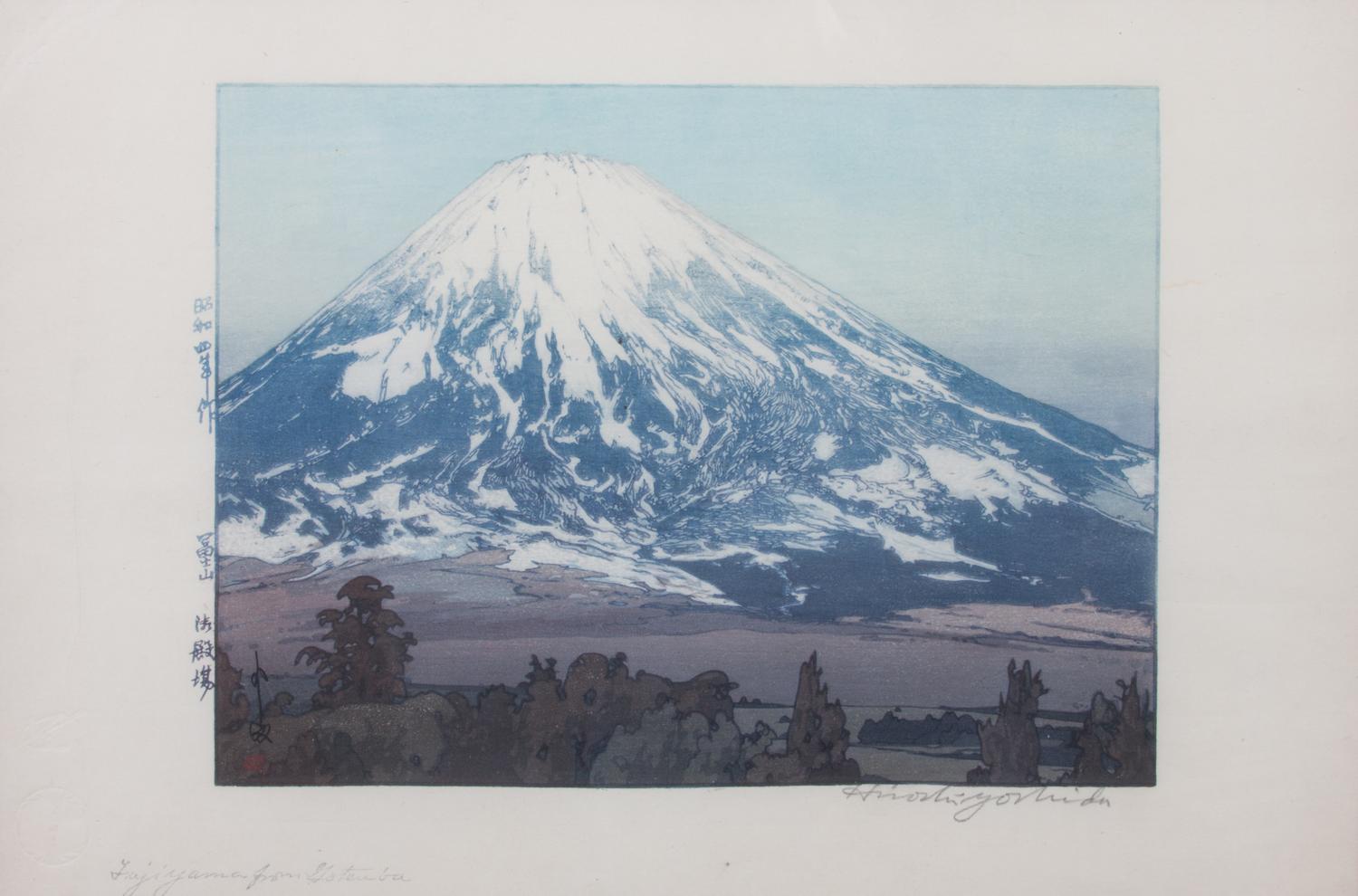 Hiroshi Yoshida, (Japanese, 1876-1950), Fuiji Mountain
