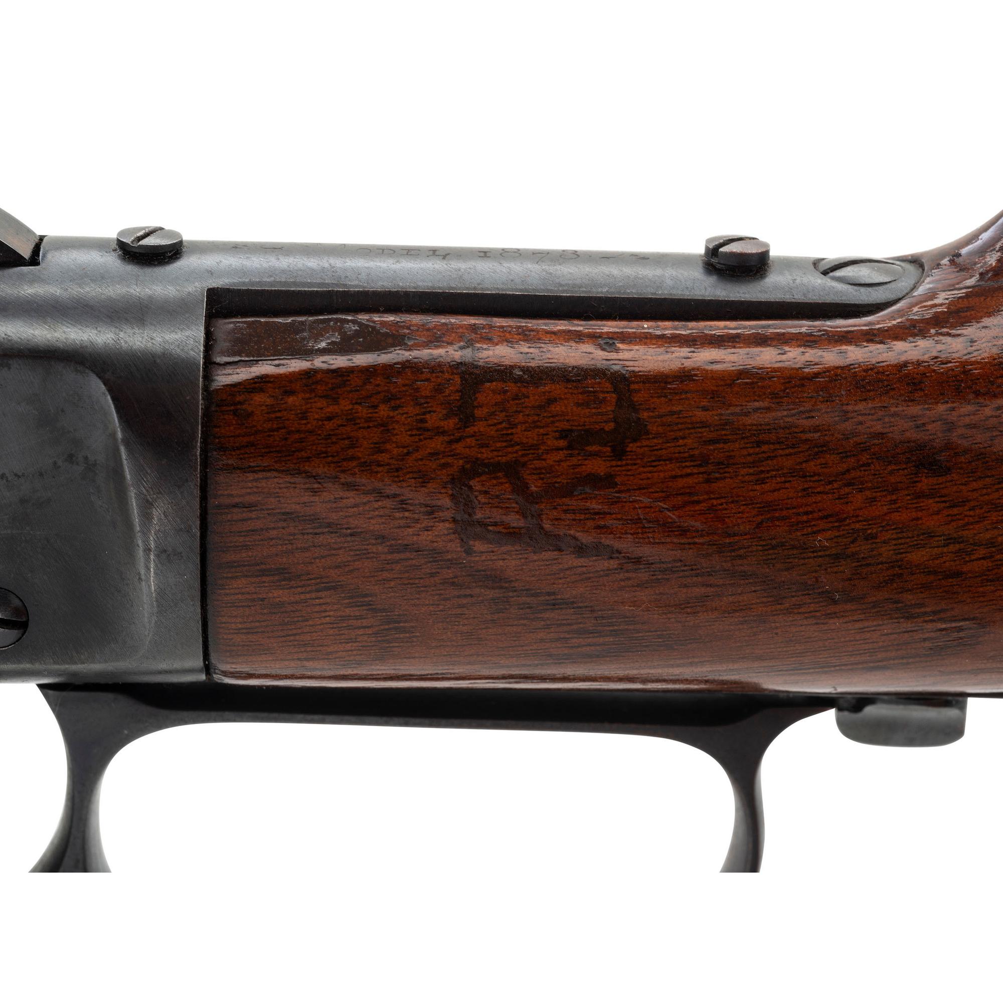 Refinished Third Model Winchester Model 1873 Rifle in .32-20 WCF