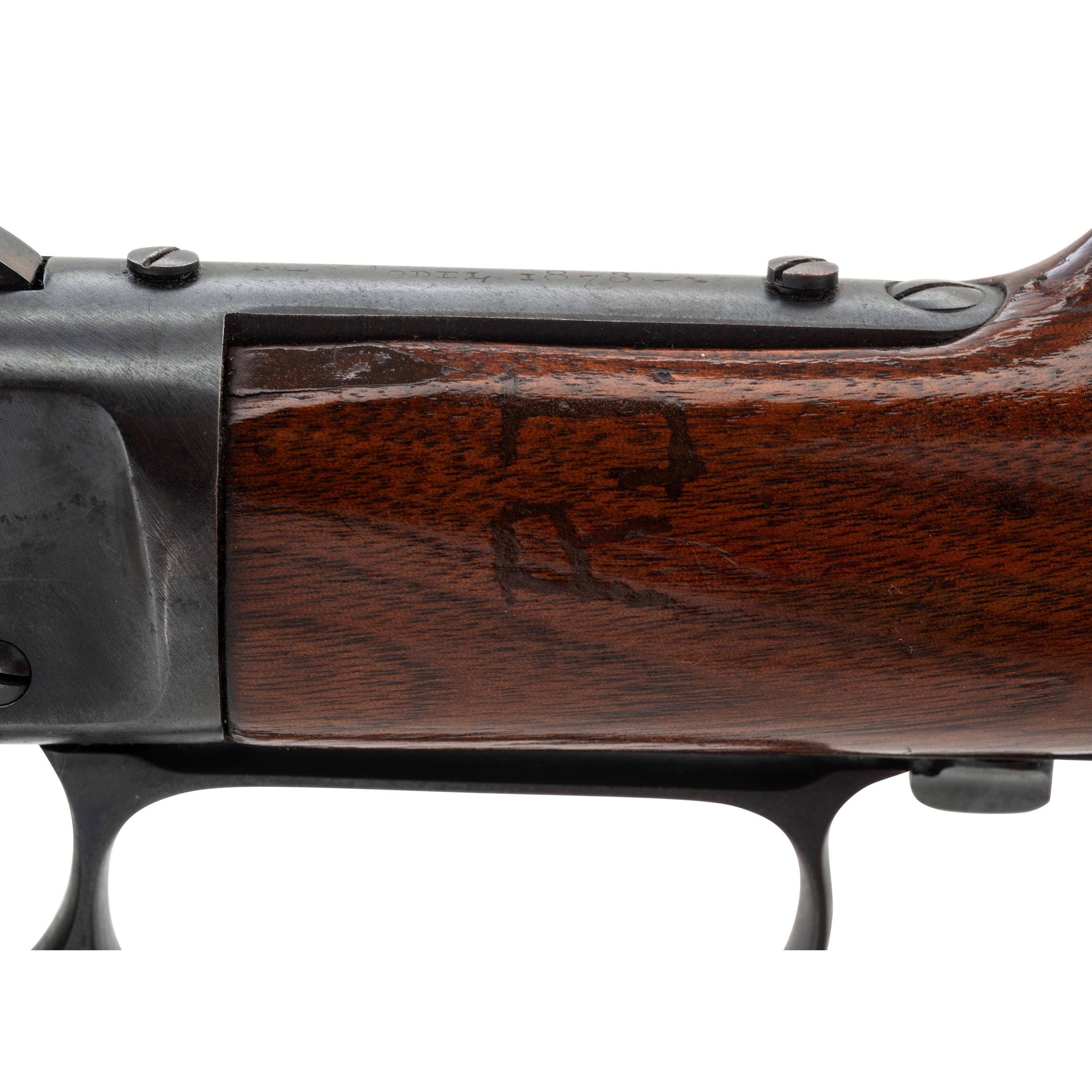 Refinished Third Model Winchester Model 1873 Rifle in .32-20 WCF