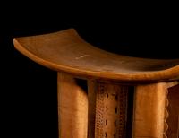 Three Ashanti Wood Stools