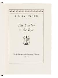 SALINGER, Jerome David (1919-2010). The Catcher in the Rye . Boston: Little, Brown and Company, 1951.
