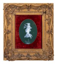 A Prosper Jouneau Pâte-sur-Pâte Porcelain Plaque