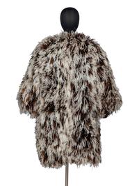 Norman Norell Ostrich Feather Coat, 1971