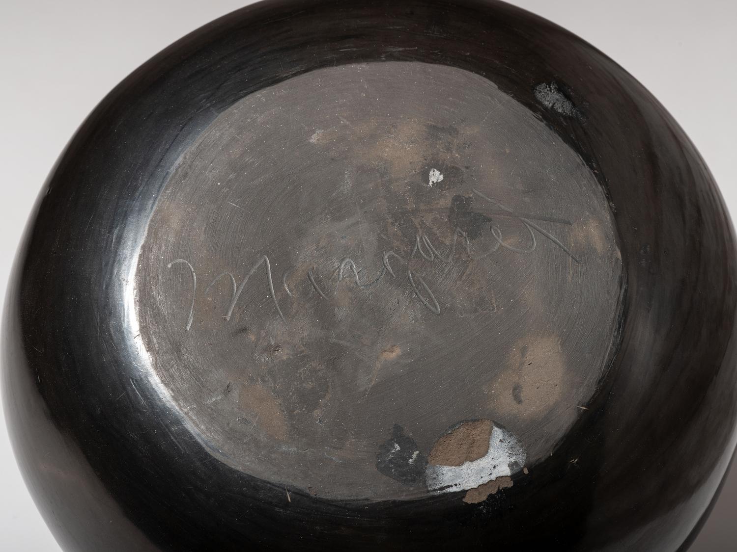 Blackware Pottery Jar