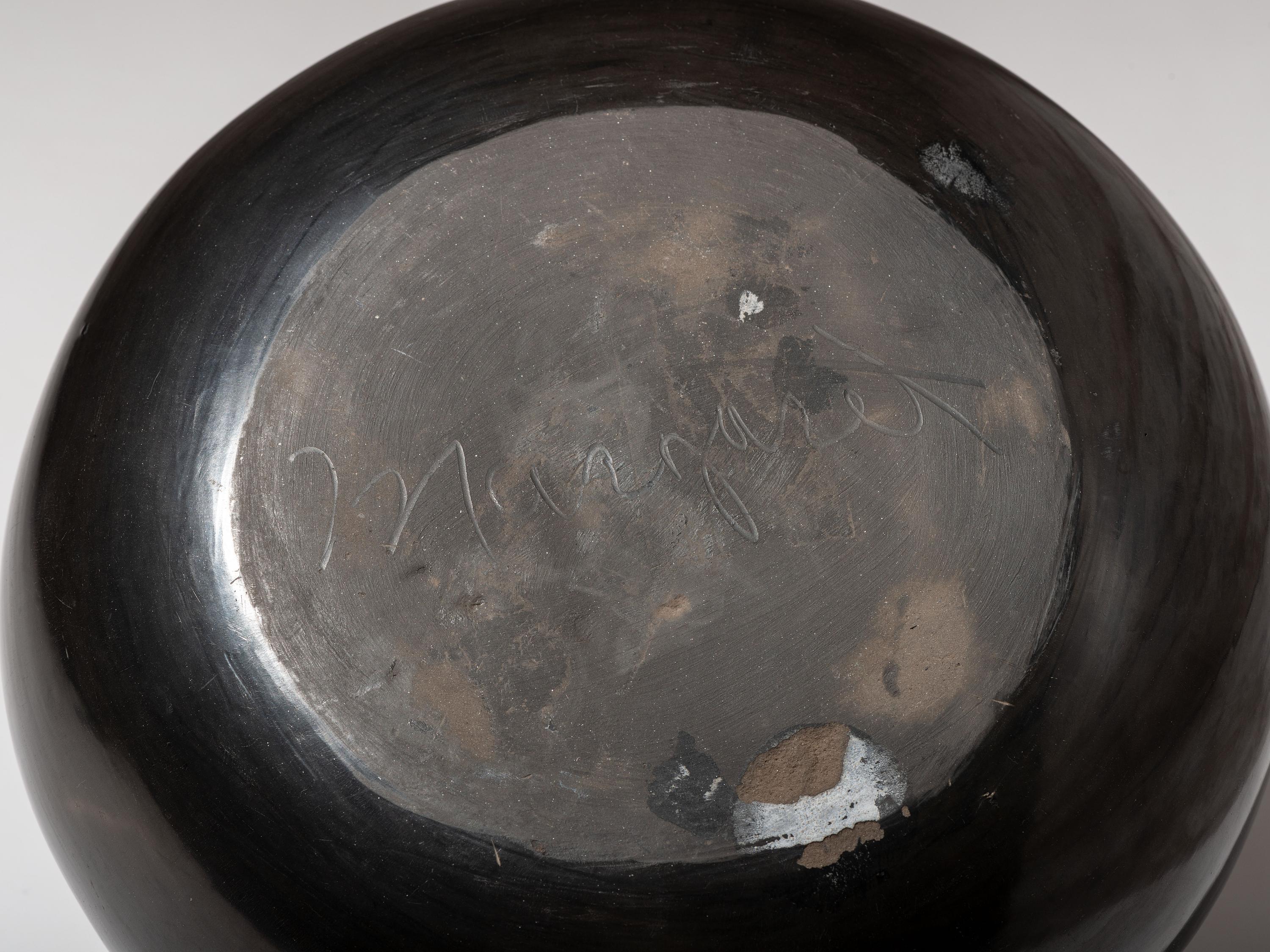 Blackware Pottery Jar