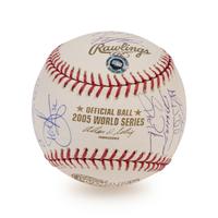 A 2005 Chicago White Sox World Series Champion Team Signed Autograph Baseball / 25 Signatures (PSA Letter)