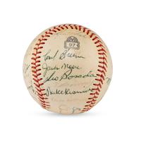 A 1962 Toronto Maple Leafs Team Signed Autograph Baseball