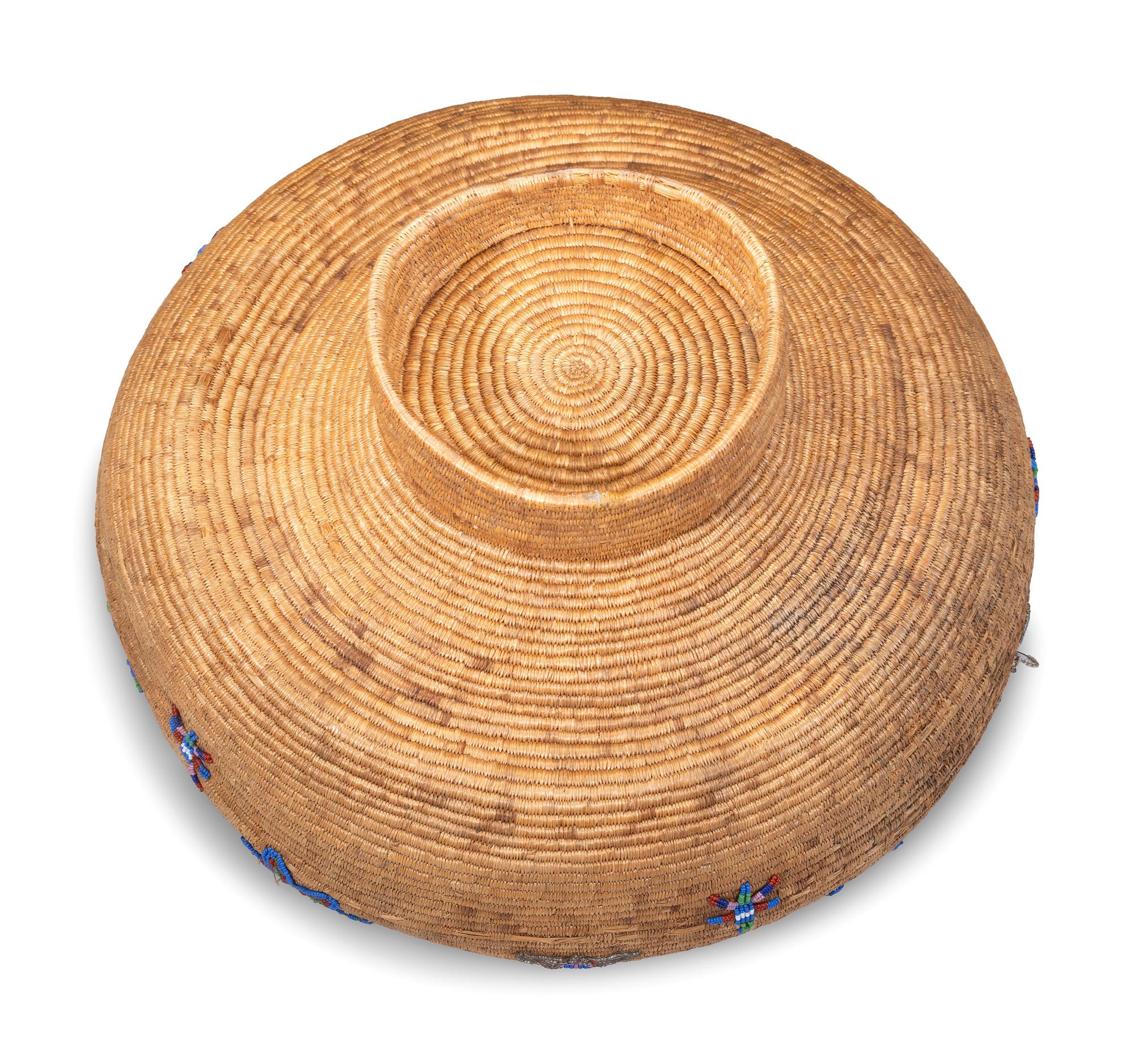 Native Alaskan Beaded Basket