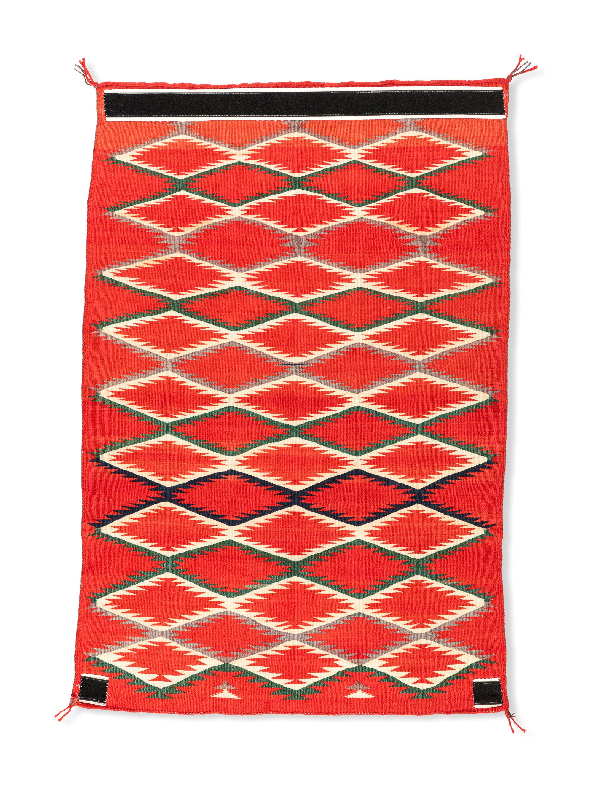 Navajo Germantown Child's Blanket / Rug