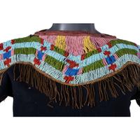 Northern Plains Child's Beaded Trade Wool Dress