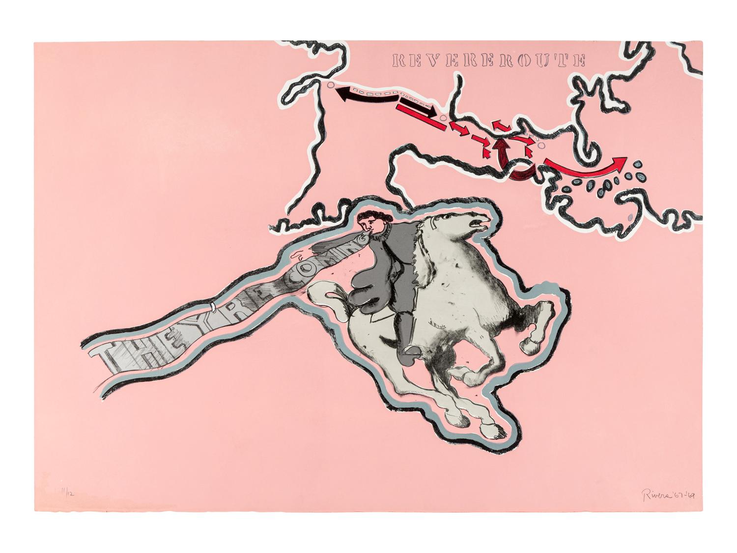 Once More Paul Revere I , 1967/1969