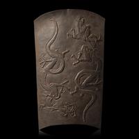 A Pair of Japanese Myochin School Iron 'Armor Plates', Meiji Period
