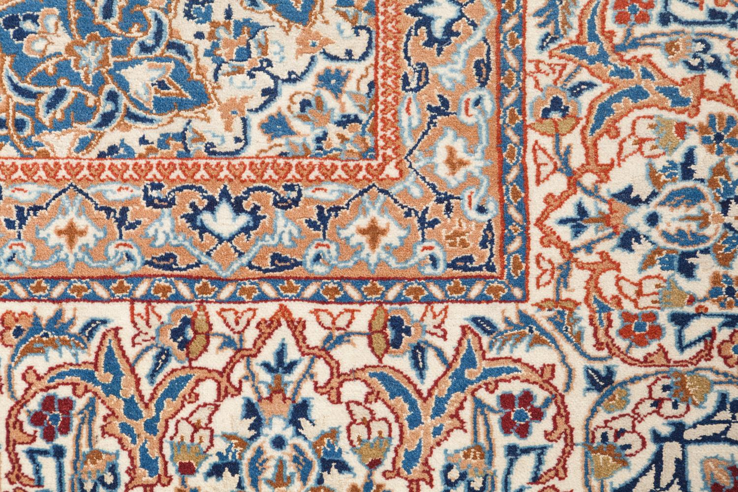 A Nain Wool Rug