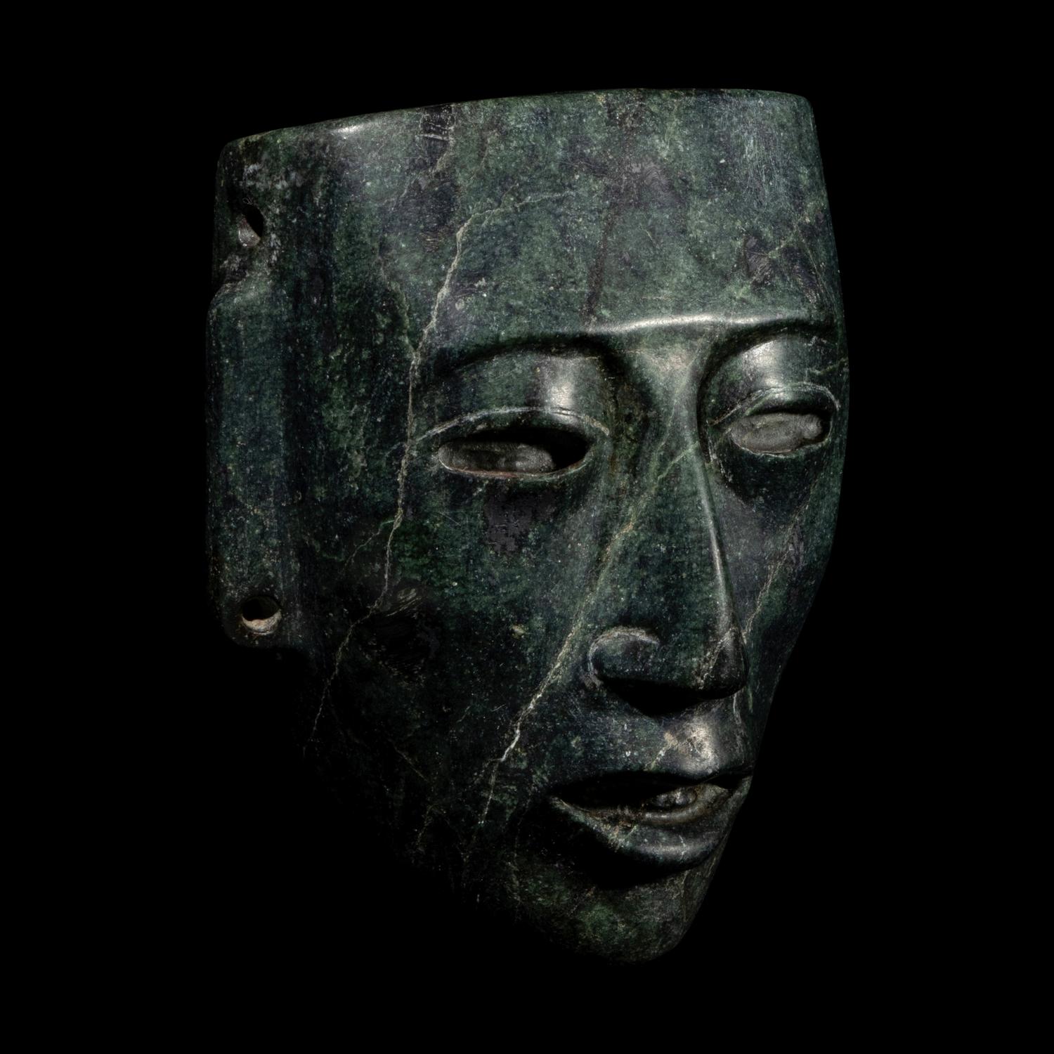 A Teotihuacan Serpentine Mask