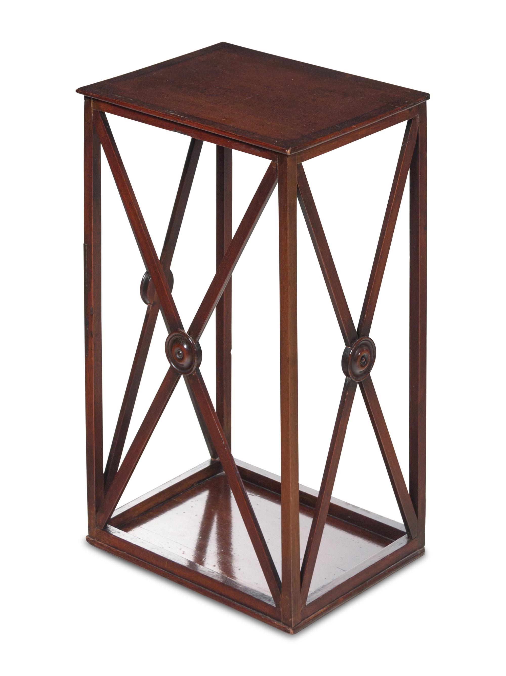 A Regency Style Mahogany Stand