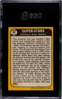 A Complete Set of 1968 Topps Baseball Cards Including SGC Graded Key Cards (598/598),