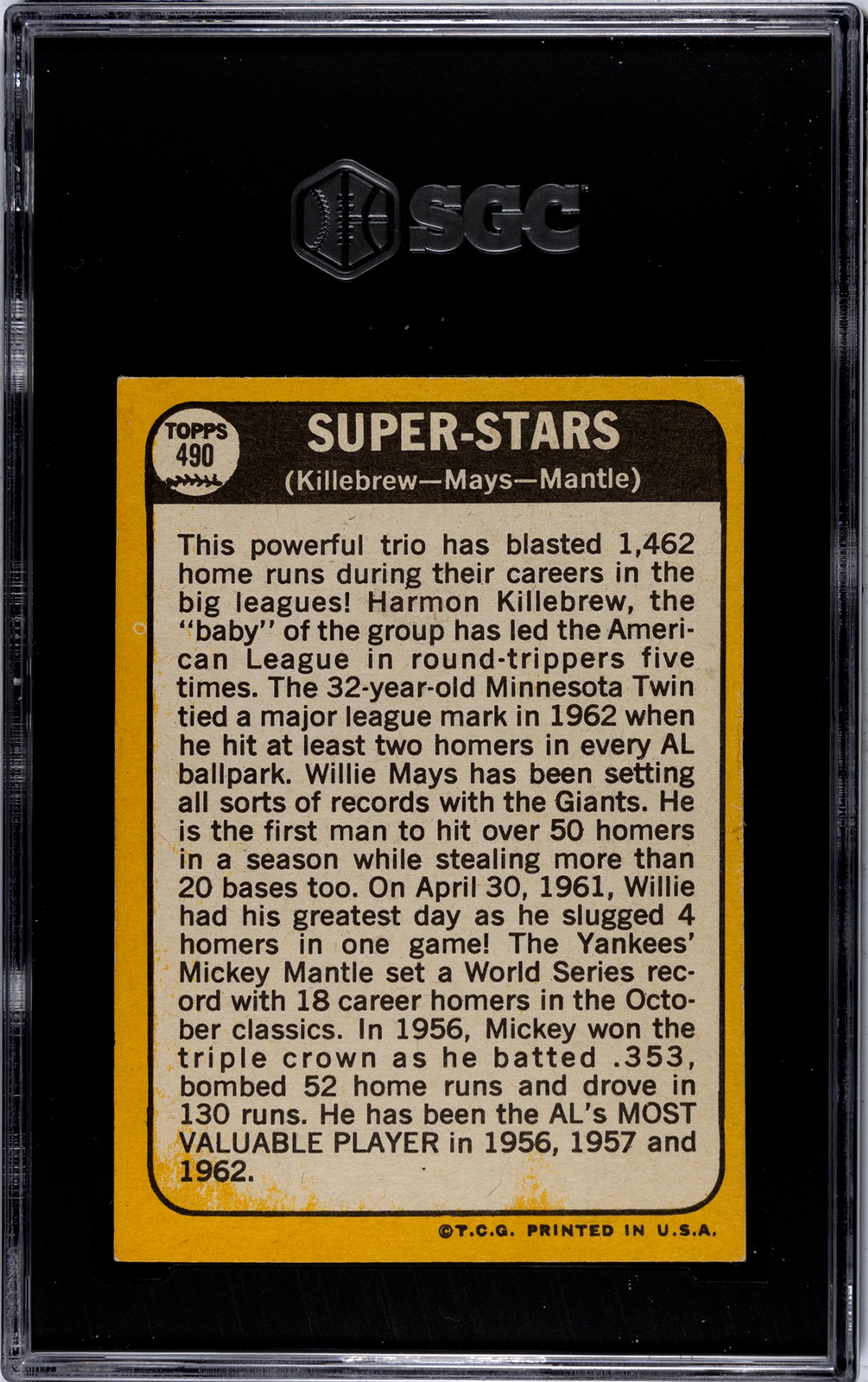 A Complete Set of 1968 Topps Baseball Cards Including SGC Graded Key Cards (598/598),