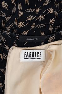 Two Dresses, One Scott Barrie and One Fabrice, 1980-90s
