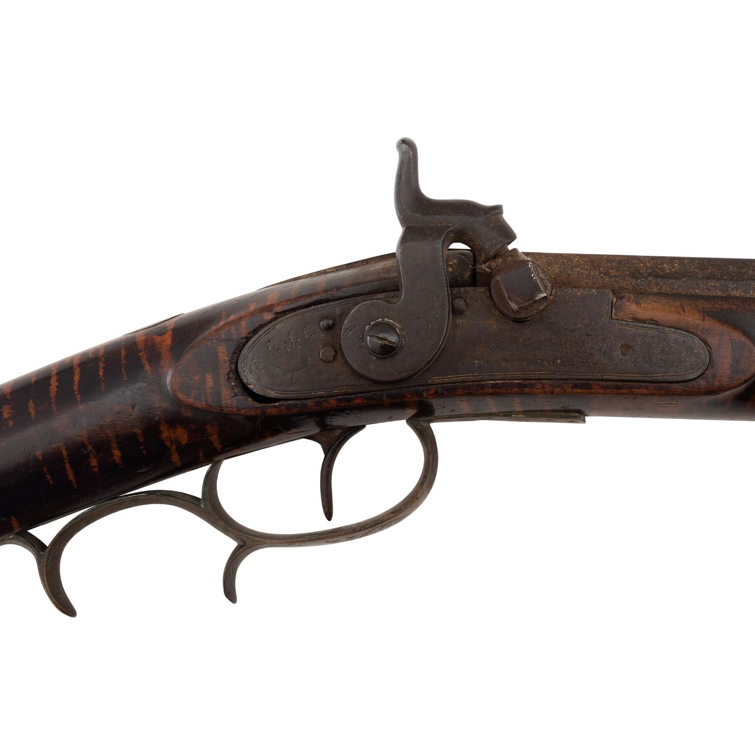 Fullstock Percussion Smooth Rifle by Daniel Brown