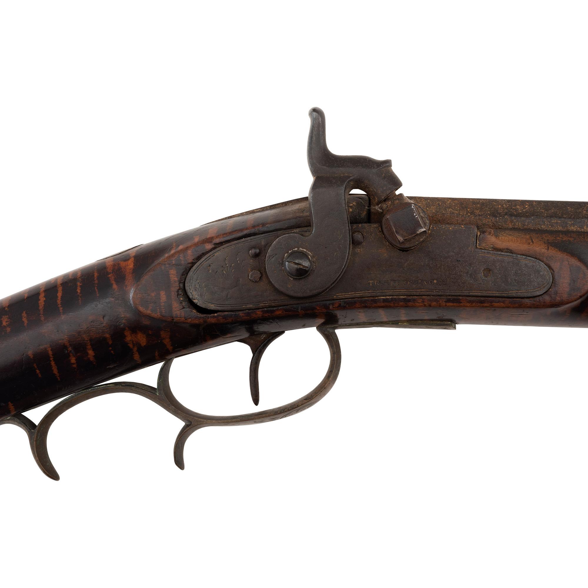 Fullstock Percussion Smooth Rifle by Daniel Brown