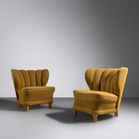 Pair of Lounge Chairs, c. 1940 Finland