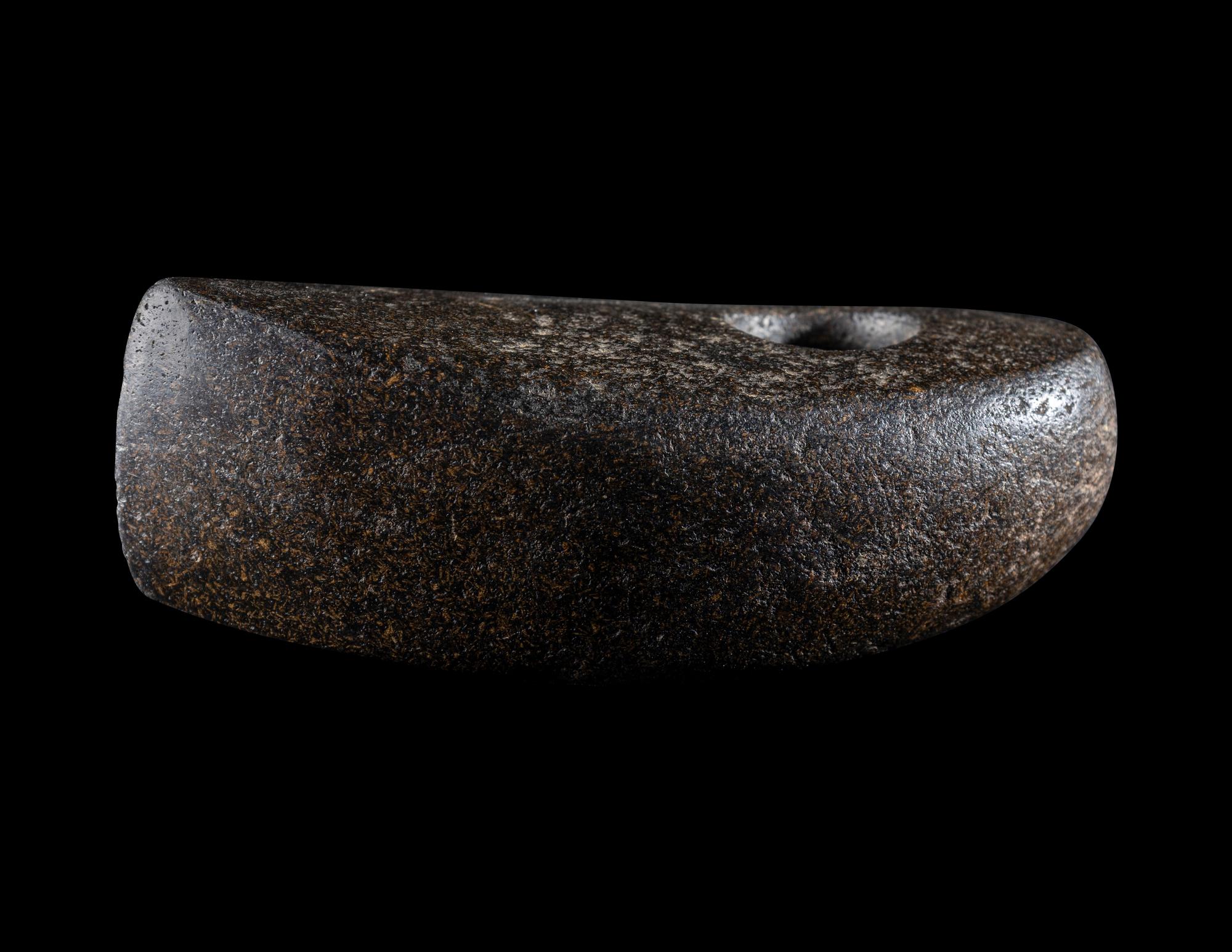 A Neolithic Basalt Axe Hammer