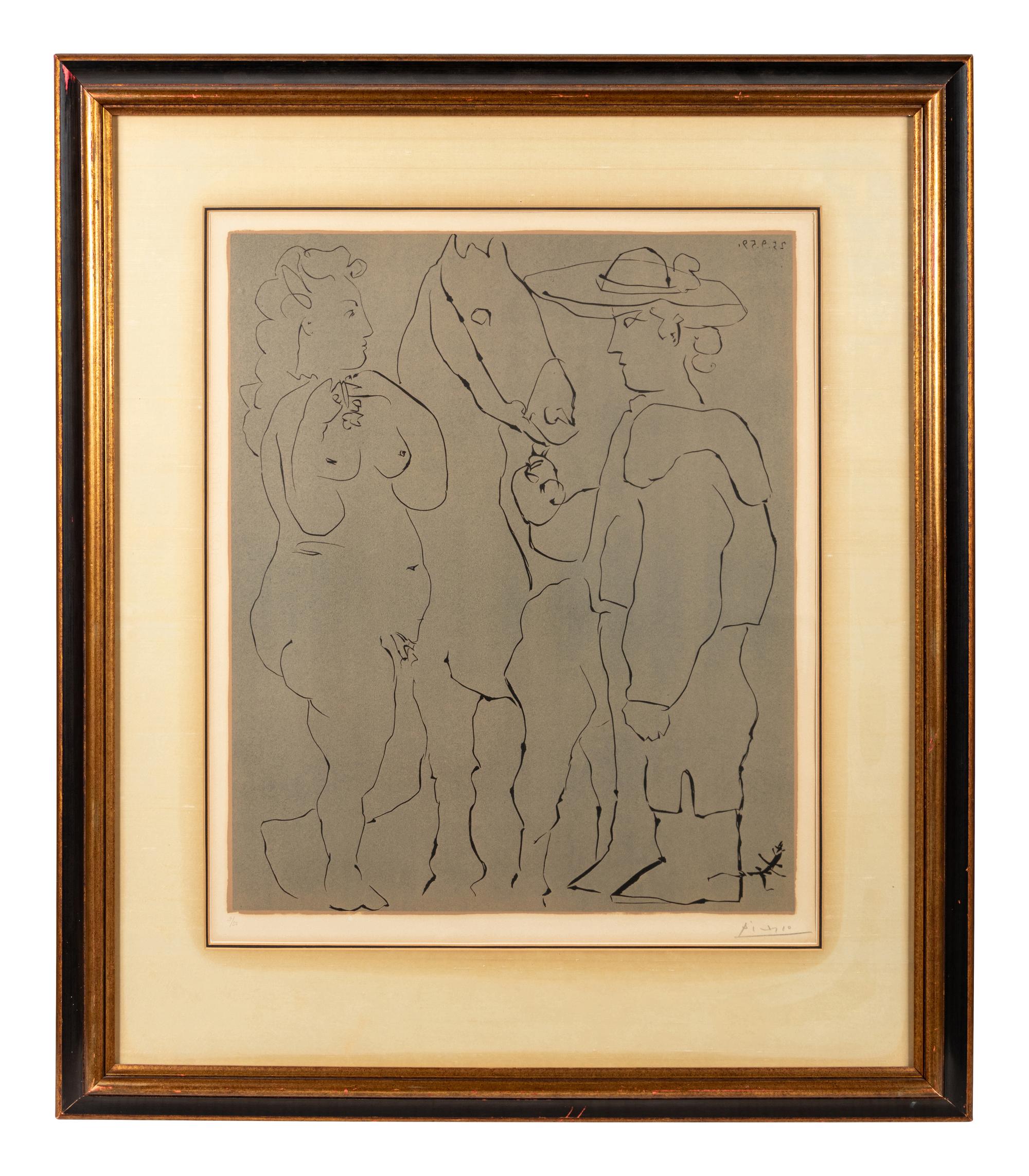 Picador, Femme et Cheval