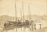 Terre et Mer (Rotterdam) (A Double-Sided Work) , 1896
