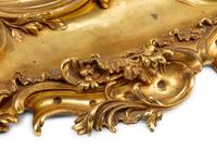 A Louis XV Style Gilt Bronze Mounted Inkwell