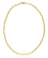 A 14 Karat Yellow Gold Necklace, 9.30 dwts.