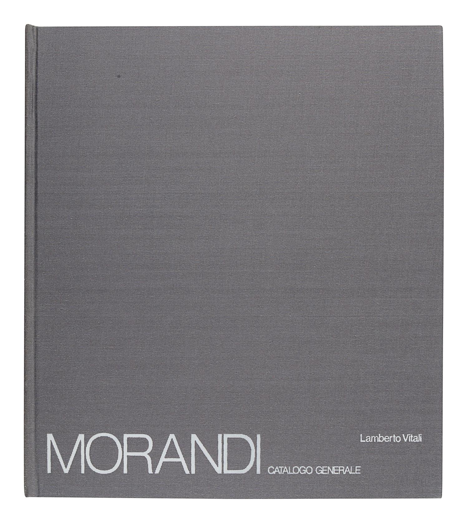 [MORANDI, Giorgio (1890-1964)]. VITALI, Lamberto. Morandi: Catalogo Generale 1913-1947 & 1948-1964. Milan: Electa Editrice, 1977.