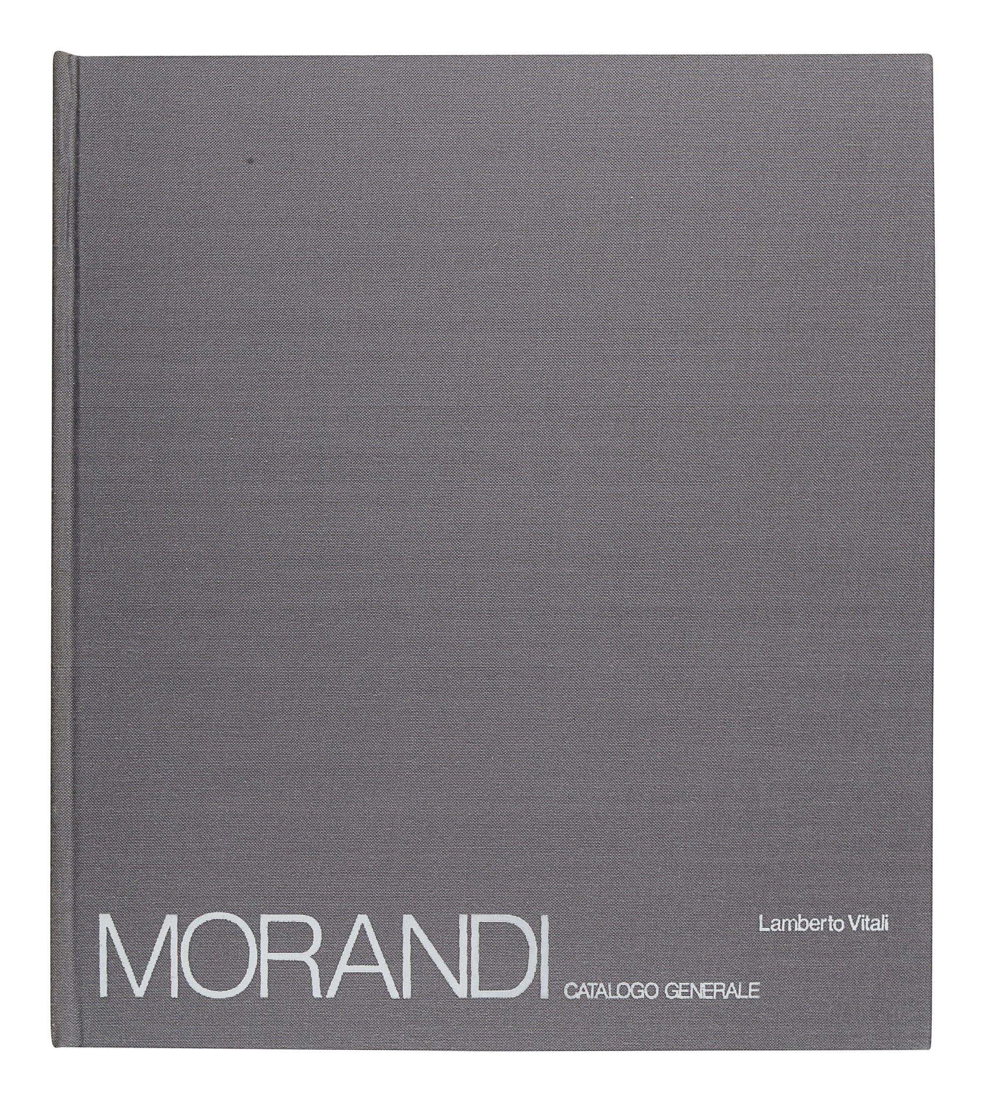 [MORANDI, Giorgio (1890-1964)]. VITALI, Lamberto. Morandi: Catalogo Generale 1913-1947 & 1948-1964. Milan: Electa Editrice, 1977.