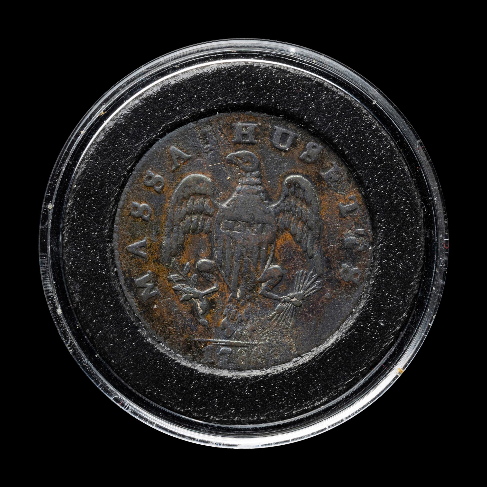 [COLONIAL] A 1788 Massachusetts 1c Coin