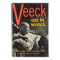 A Bill Veeck Signed Autograph "Veeck As IN Wreck" Book