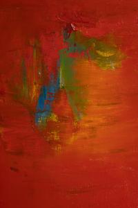 Chinese Vermillion (Diptych)