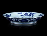 A Chinese Blue and White Porcelain Charger