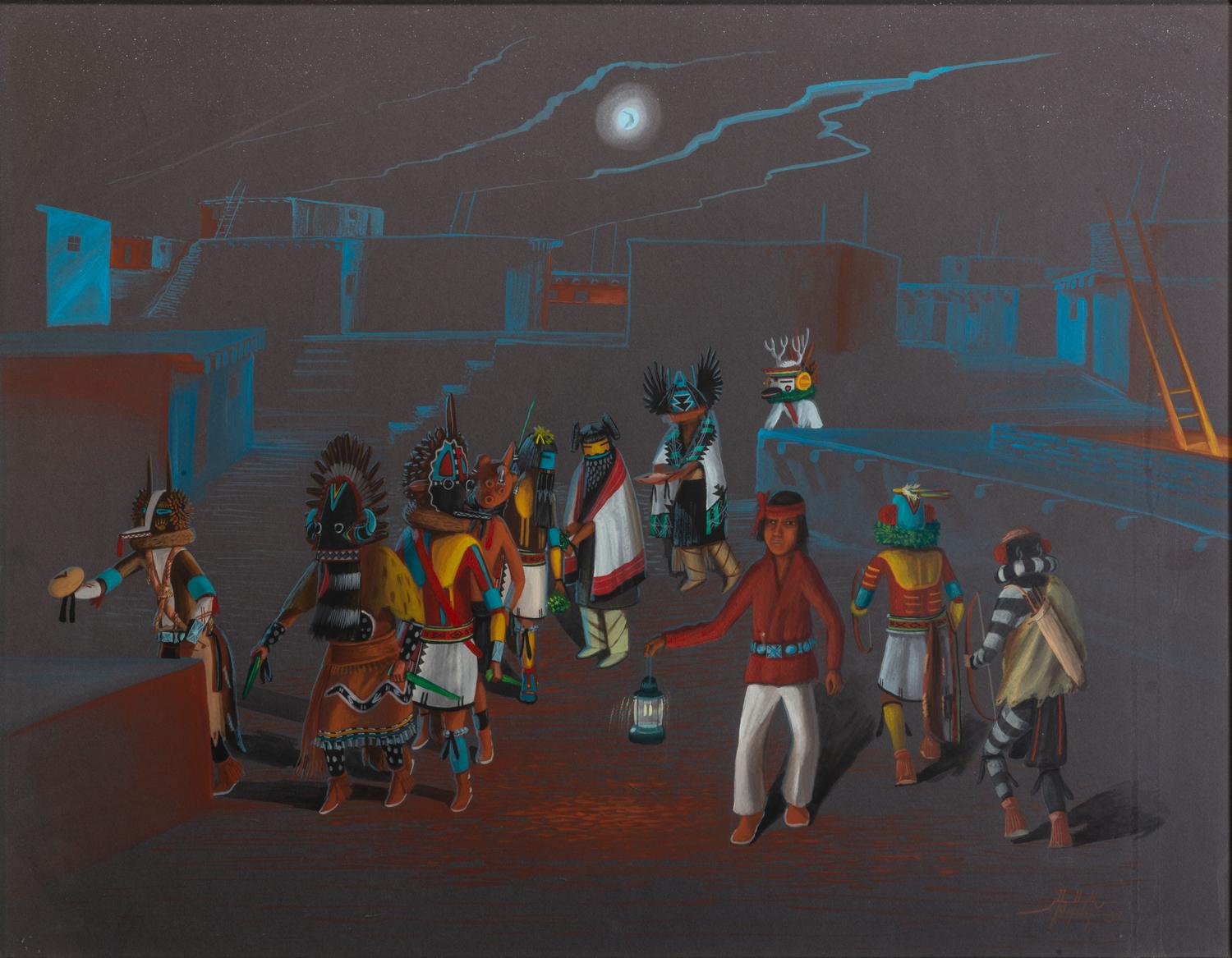 untitled, katsina procession