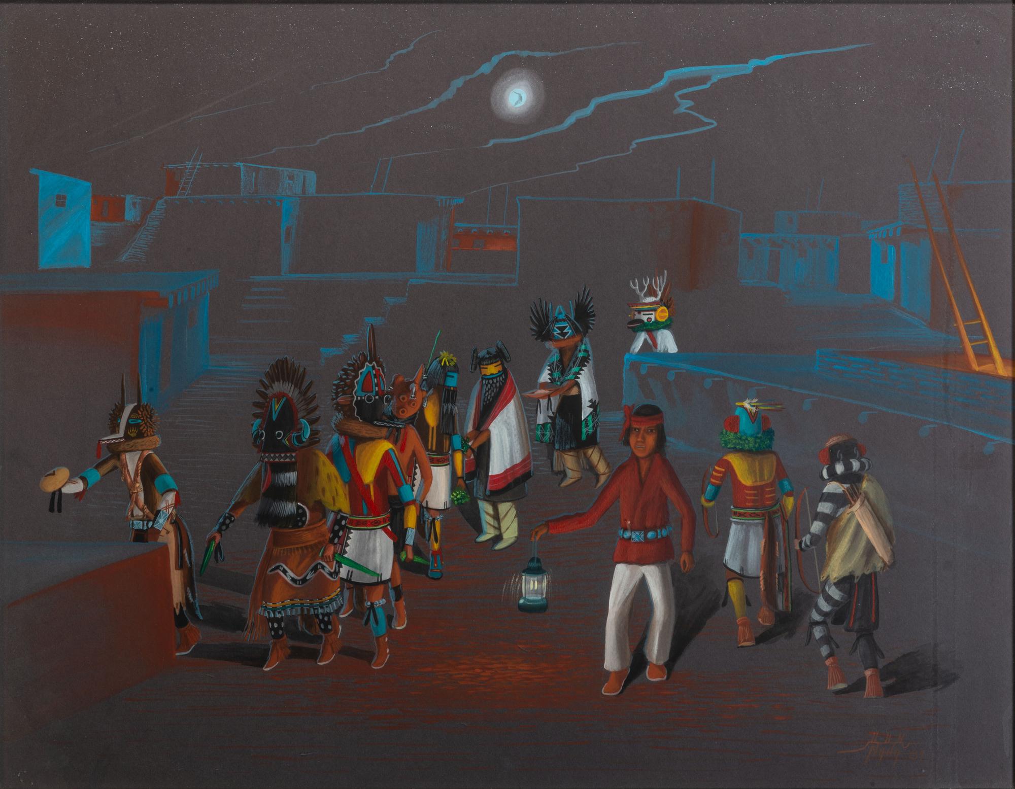 untitled, katsina procession