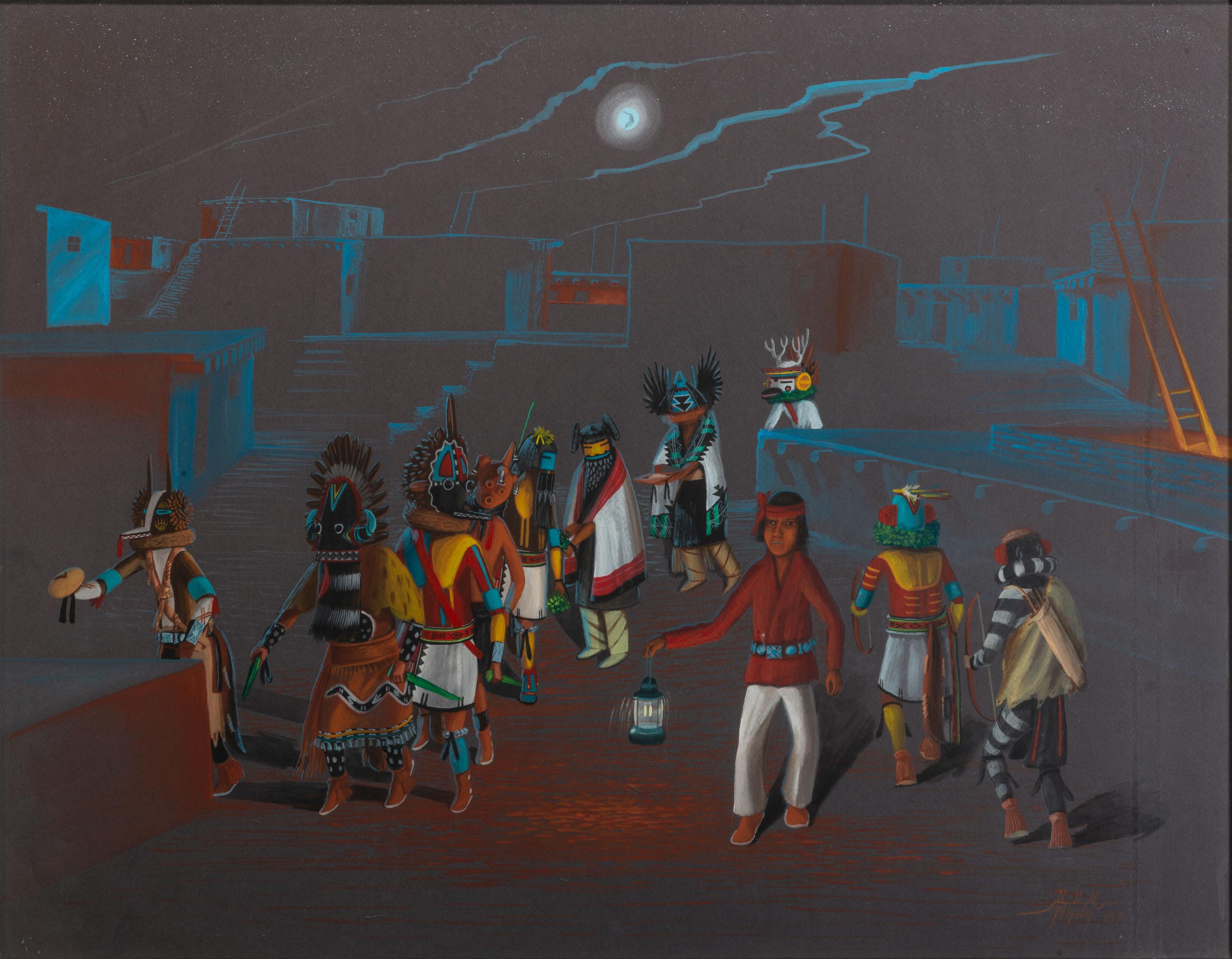 untitled, katsina procession