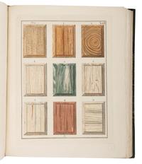 [NATURAL HISTORY]. [HOUTTUYN, Martinus (1720-1798)]. A Representation of Inland and Foreign Wood, as well Trees as Shrubs, which are Collected by the Lovers of Natural History in their Cabinets of Natural Curiosities for Use and Pleasure . -- Afbeeldingen van Meest alle Bekende, In- en Uitlandsche Houten... -- Abbildung In-und Auslaendischer Hoeltzer… Amsterdam: Jan Christian Sepp, 1773, 1791-1795.