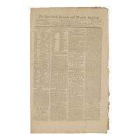 [Bill of Rights] Madison Proposes the Bill of Rights in a Local New York Newspaper