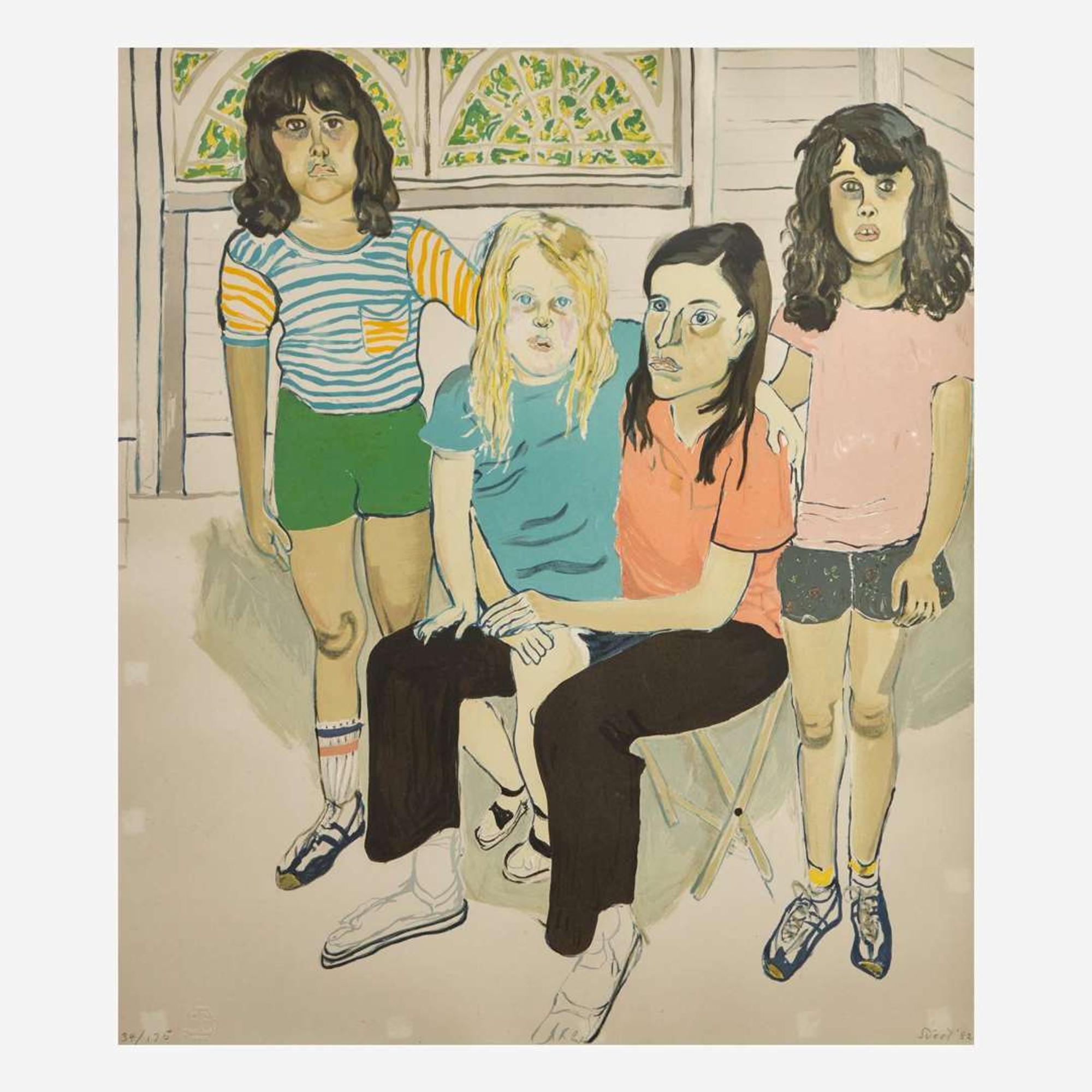Alice Neel (American, 1900-1984) The Family