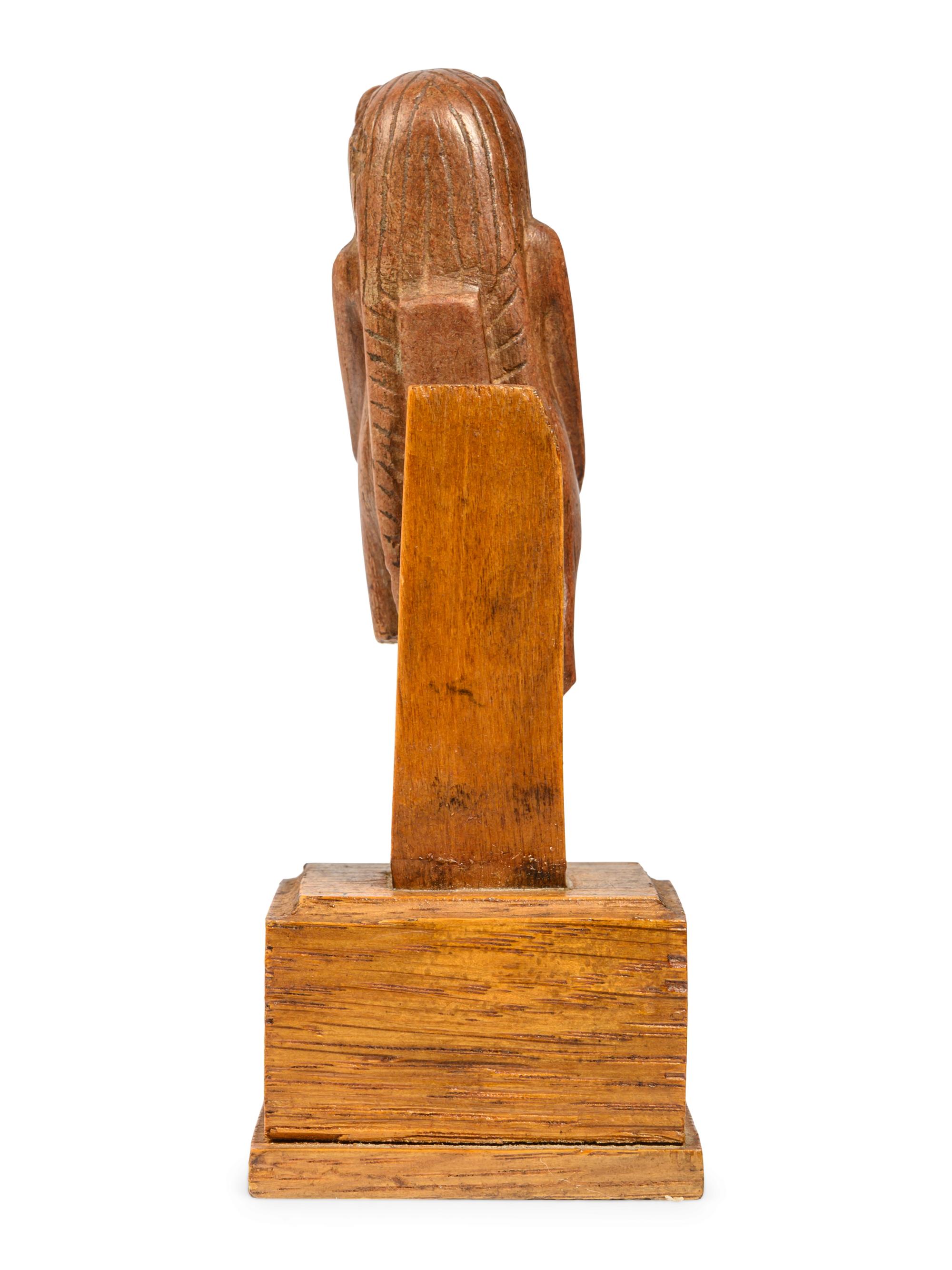 An Egyptian Red Jasper Taweret
