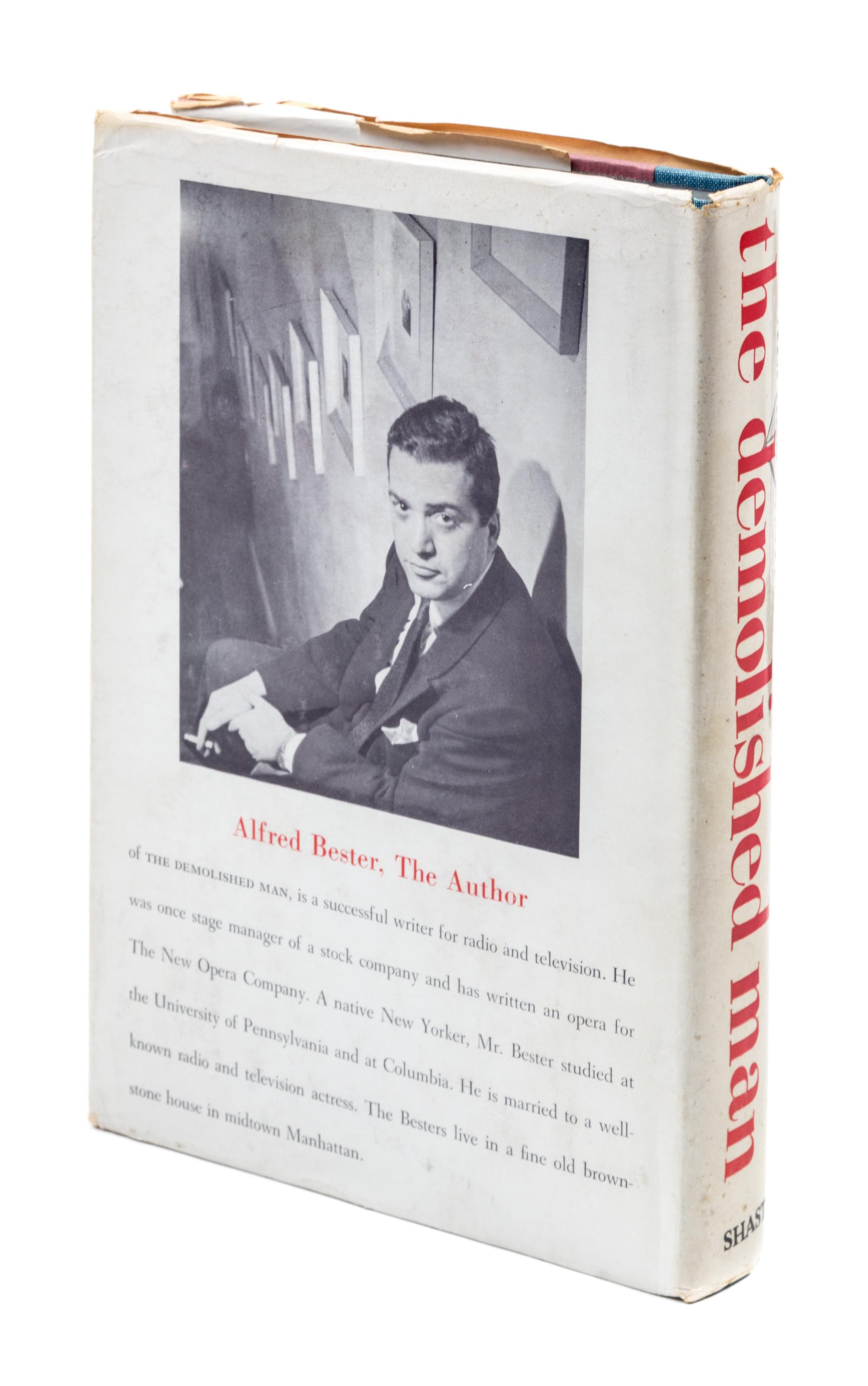 BESTER, ALFRED. The Demolished Man. Chicago, 1963. First edition, signed.