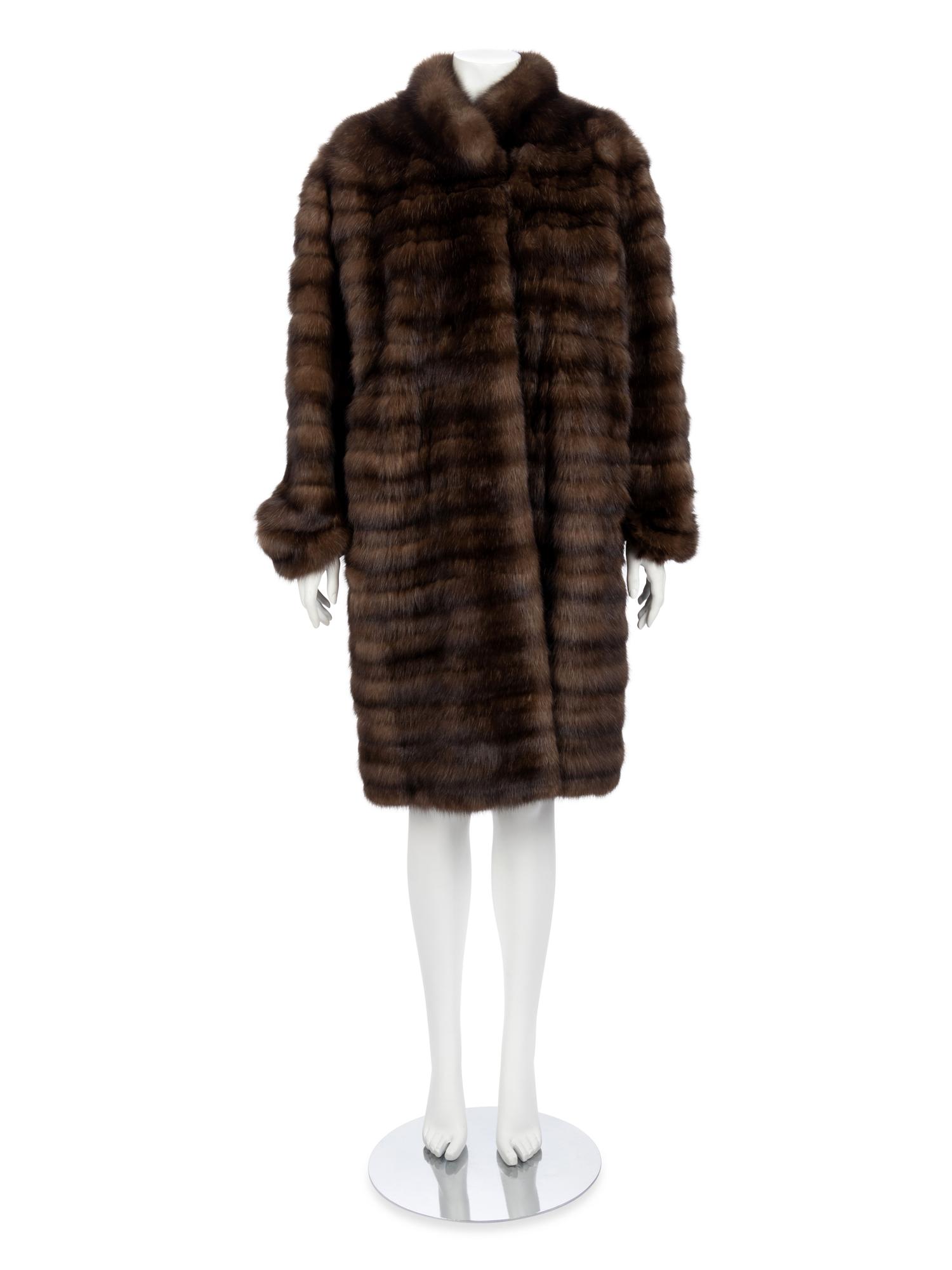 J Mendel Barguzin Sable Coat, 2000-10s